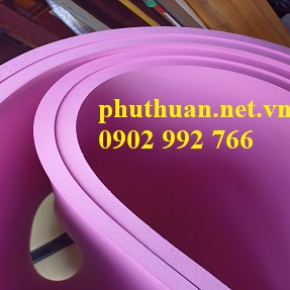 Mút eva màu hồng dày 10mm 